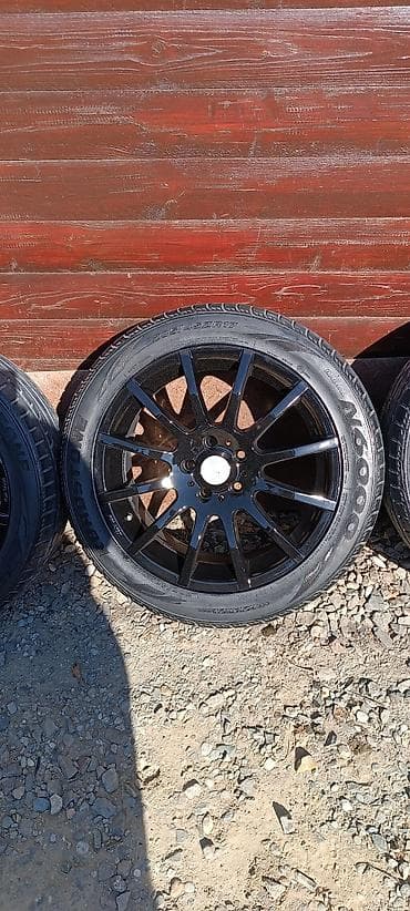 novi delovi za yugo 55: Set od 4 alu felne sa gumama Alu felne r17 17 coli inča 5x108mm — 3