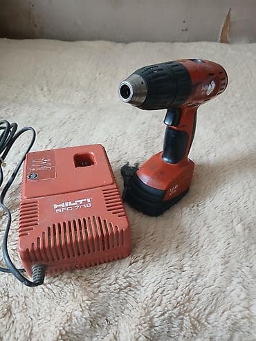 kupujem alat: Hilti akumulatorska bušilica/odvijač set - Model bušilice: Hilti SF — 3