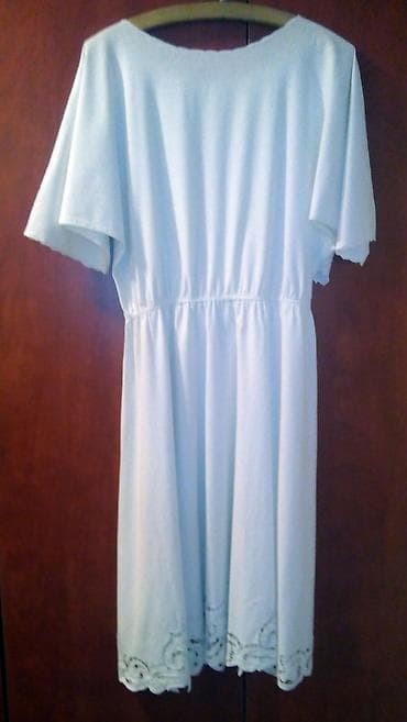 kiton odela: Pamučna haljina, čipka - ručni rad Atraktivna bela pamučna haljina - — 2
