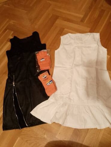 Jackets, Coats, Vests: Komplet odeće – ženski - Crna bezrukavna haljina srednje dužine — 2