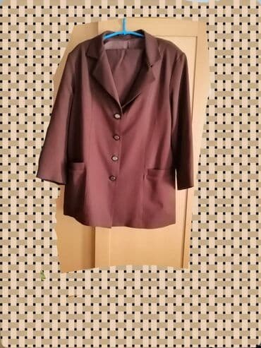 torba sa cirkonima: 2XL (EU 44), Jednobojni, bоја - Braon — 3