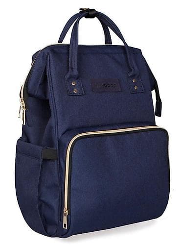 KikkaBoo Torba za mame Siena – navy Praktična i elegantna torba/ranca