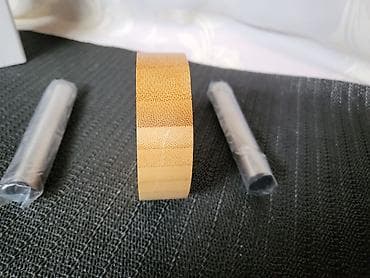 posuda za meso: Nov Rominox slanik. Nov slanik nerdjajuci celik,postolje od bambusa — 10