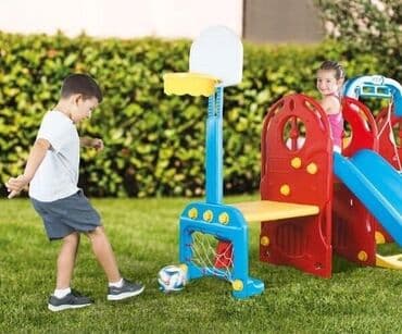 multifunkcionalni stol za igru: ️️IGRAONICA 7u1 ️️ Zabavna igraonica koju čine 7 elemenata: tobogan — 8