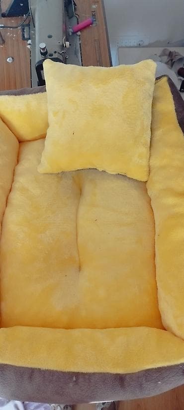 Mekani kreveti 40*55 za kućne ljubimce sa jastučićem - Pravougaoni