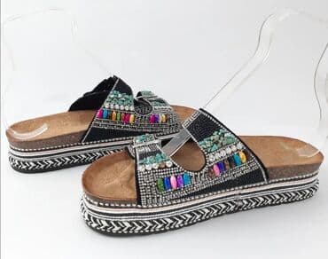 grubin papuce krzno: Fashion slippers, 38 — 1