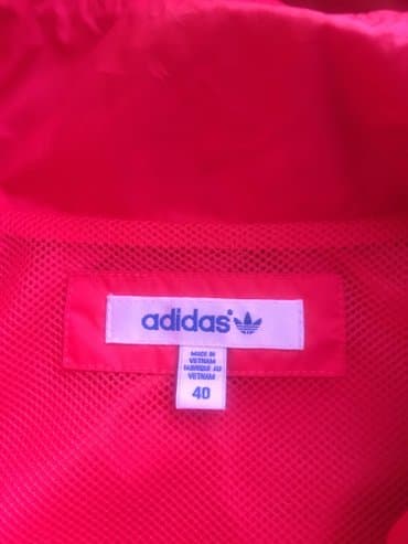 new balance trenerke: Adidas, L, Jednobojni, bоја - Crvena — 4
