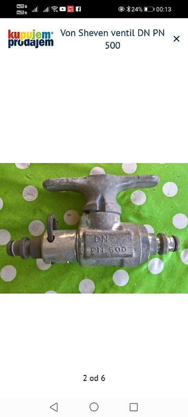 Alati i mašine: Von Sheven ventil DN PN 500 - Industrijski ventil sa ručicom za ručno — 2