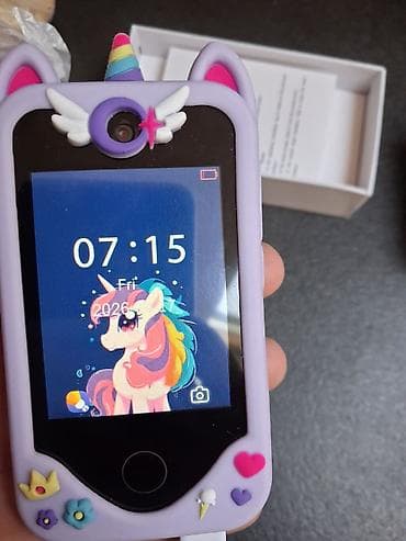 gps za auto: Dečiji mobilni telefon – jednorog tema - Namenjen deci, jednostavan — 10