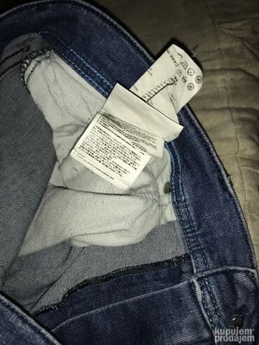 Ski clothing: Original Replay farmerice 34 95% cotton 5% elastin Polustruk 47cm — 4