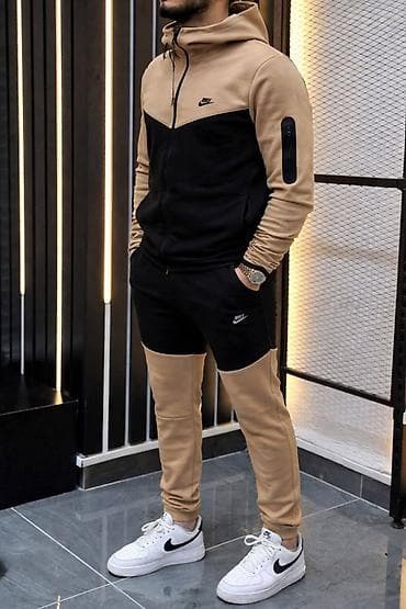 perjane jakne muske: Trenerka Nike, bоја - Siva — 3