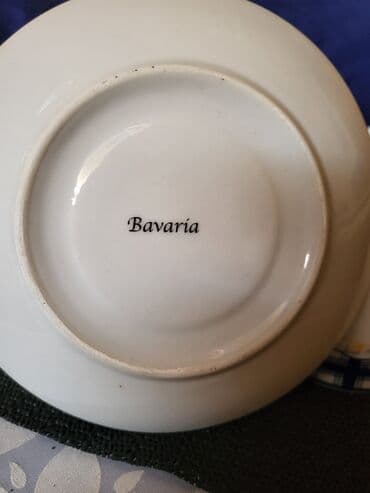 porcelanske solje za caj: Solje nove,vintaz za kafu,caj Bavaria. Solje porcelanske. Komada 6 u — 11