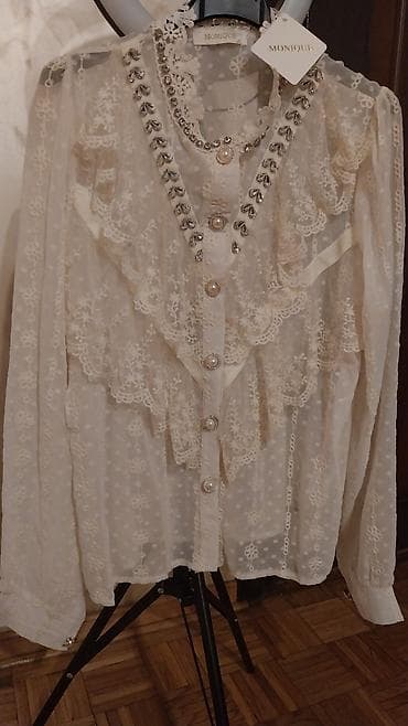 bele suknje: NOVO! Kosulja za S do L - Boja: krem/šampanj - Univerzalna velicina — 1