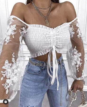 jednobojne majice: Top: 2300 dinara — 1