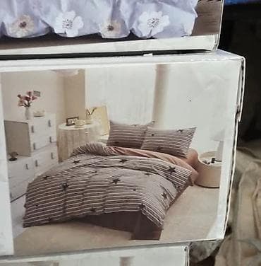 tabla sa slovima: Set posteljine – više dezena - Materijal: glatka, mekana tkanina — 4
