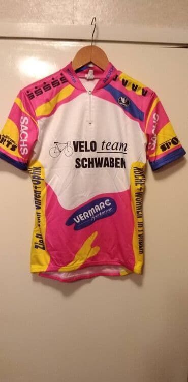 tricikl za devojcice: Bicikl zenski dres Velo team,vel.M broj 40,ocuvan — 1
