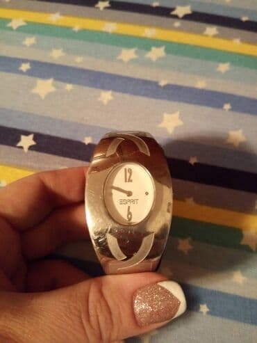 srebrna ogrlica sa krsticem: Classic watch, Esprit, Female — 3