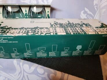 case za zestoko pice: Case nove,vintaz Zwiesel kristal za zestoko pice Nemacka. Case tanji — 10