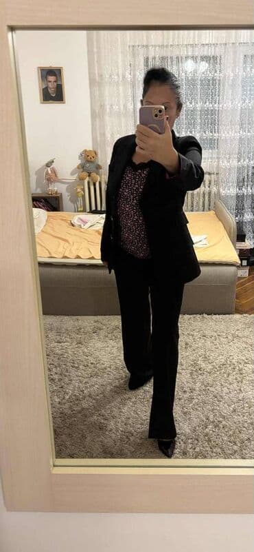 nakit od hirurskog celika beograd: Mona, L (EU 40), Prugasti, bоја - Crna — 7