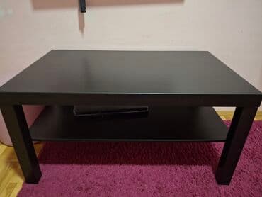 polica za igracke ikea: Crni klub sto modernog dizajna, pogodan za dnevne sobe. Sto ima — 4