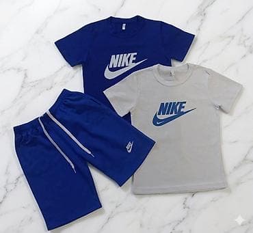 polusandale za devojcice: Dečiji komplet za leto – majica kratkih rukava + bermude gs - Brend — 2