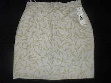 nike tailwind 4: NOVA suknja 40 sa etiketom Nova bež-zelenkasta viskoza-poliester-lan — 1