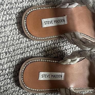 a1 satovi zenski: Steve Madden ženske sandale sa dva remena - Model: ravne sandale sa — 3