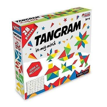Kreativne i edukativne igračke: Tangram slagalica – edukativna igračka za decu 3+ Tangram slagalica — 2