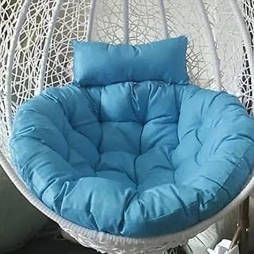 makita mala brusilica cena: Veliki okrugli jastuk sa naslonom za glavu za viseću „egg“/ljuljašku — 4