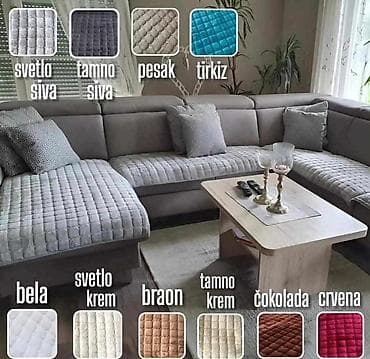 nameštaj ruža: Prekrivači/ćebad od mikrofibera – meki, plisirani kvadratni dezen — 4