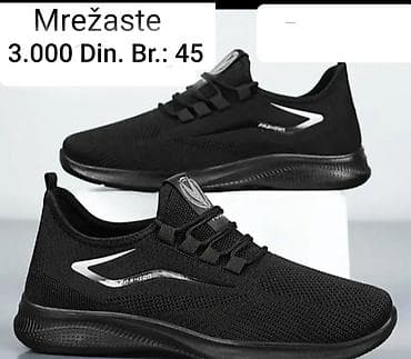 nike patike novo: Mrežaste patike – crne, lagane i prozračne - Materijal gornjišta — 1