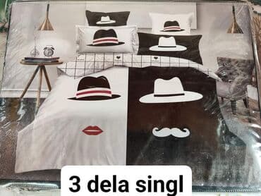 pamučna štep deka: Pamucne posteljine Set sadrzi 3 dela: Cena: 2150 din Jorganska navlaka — 6