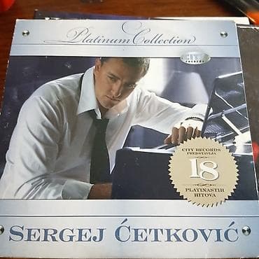 CD kompilacija: Sergej Ćetković – Platinum Collection - Izdavač: City