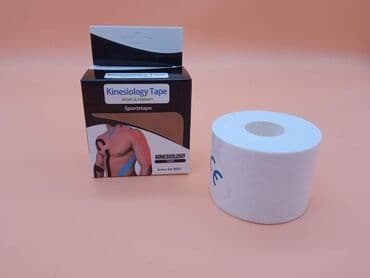 Medicinska oprema: Kinesio Tape trake Cena 950 dinara+Ptt Elastična kinesio traka — 1