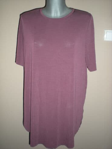 crop top c a: L (EU 40), Poliester, Jednobojni, bоја - Roze — 3