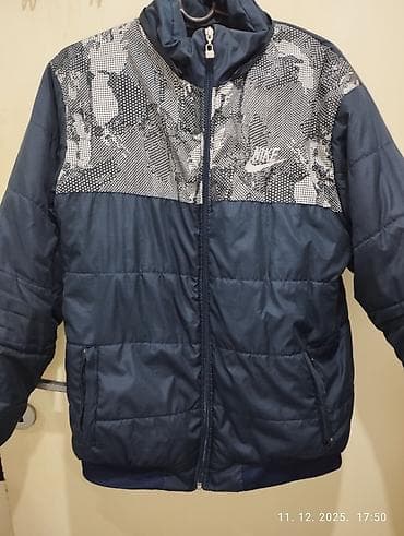 Suits: Winter jacket XL, Nike, color - Blue — 1