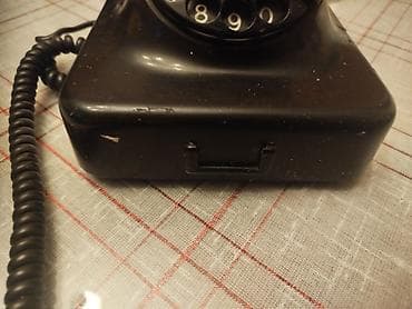 hofer aparat za sladoled: Stari retro Simens bakelitni telefon vintageRadi. Malo se slabije — 6