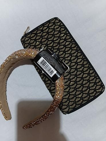 giordani gold everlasting glow: Set modnih detalja – rajf sa štrasom + neseser - Rajf: masivan — 2