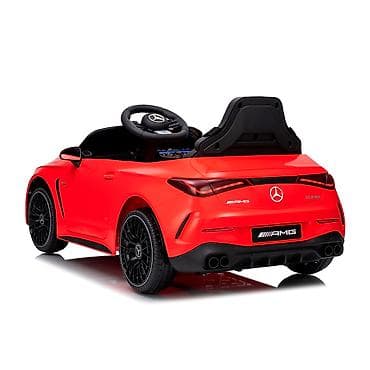 Children's Electric Cars: Mercedes-Benz AMG CLE 53 – dečiji automobil na akumulator, crveni — 3