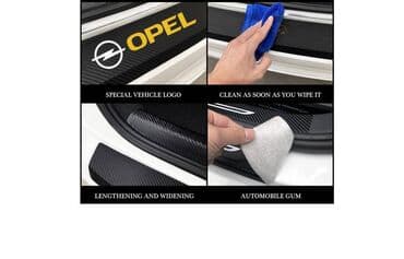 kosa za motokultivator lombardini: Stiker za zadnji branik automobila - karbon OPEL. Karbonska zaštitna — 4