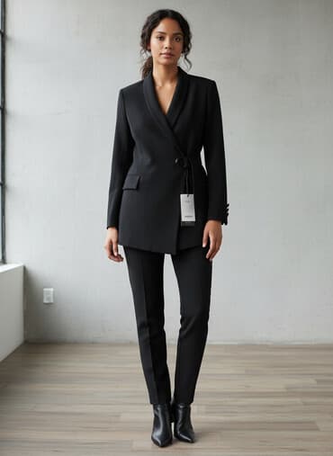 svečani kompleti za svadbe: M, Jednobojni, bоја - Crna — 1