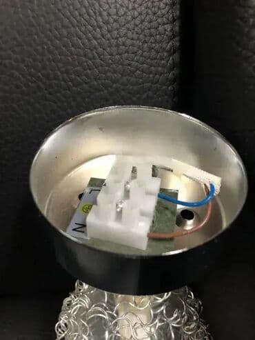 plafonske lampe: Zidna lampa, bоја - Srebrna, Upotrebljenо — 10