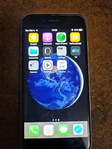 laptops and netbooks: Apple iPhone 6, 16 GB, Space Gray Telefon ima neciji nalog ali moze da — 2