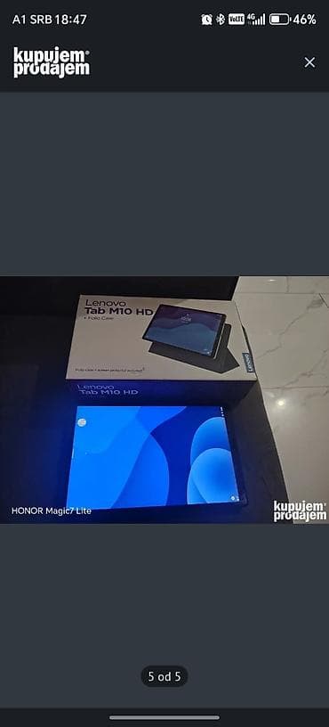 Lenovo Tab M10 HD (2. generacija) – tablet Ključne karakteristike: -