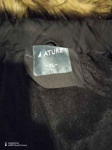 Džemperi: Muška zimska parka ATURE, veličina XL, crna.nosena 2 puta bez — 4