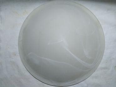plafonjerke za hodnik: Plafonjera metalena okrugla staklo dia 30 cm. metalni deo dia 24 cm. 2 — 4