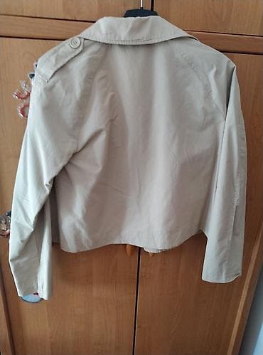 zara helanke za devojcice: H&M kratki bež trenč kaput za tinejdžere - Brend: H&M - — 1