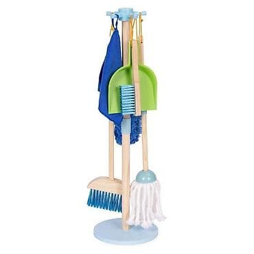 Kreativne i edukativne igračke: Drveni set za čišćenje za decu – 7 delova – ECOTOYS Šifra proizvoda — 3