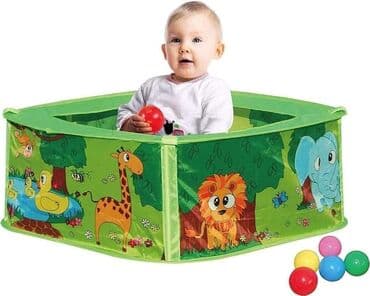 decije igracke akcija: Zoo Ogradica sa 25 plasticnih loptica Firma Knorr iz Nemačke vec — 3