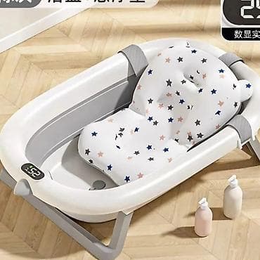 forma ideale komode za hodnik: Sklopiva kadica za bebe sa mekim sunđerastim uloškom Učinite vreme — 2